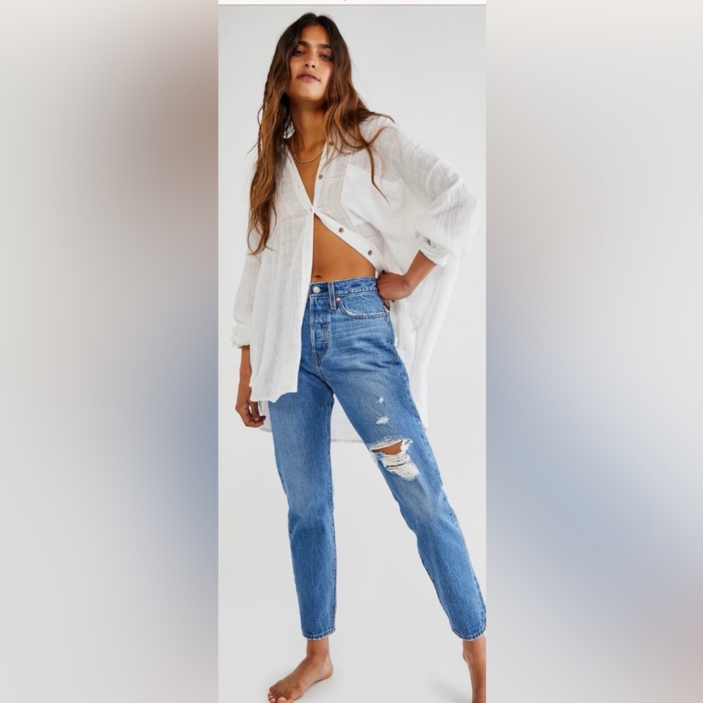 Levi Wedge Icon High Rise Jeans!